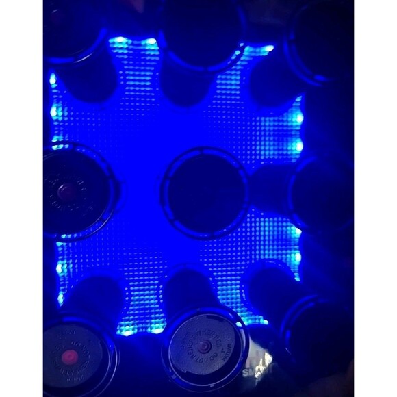 Chi Smart Magnify Ceramic 1" Hot Rollers Curlers Blue LED Platform & Case CS1104 - Picture 12 of 16